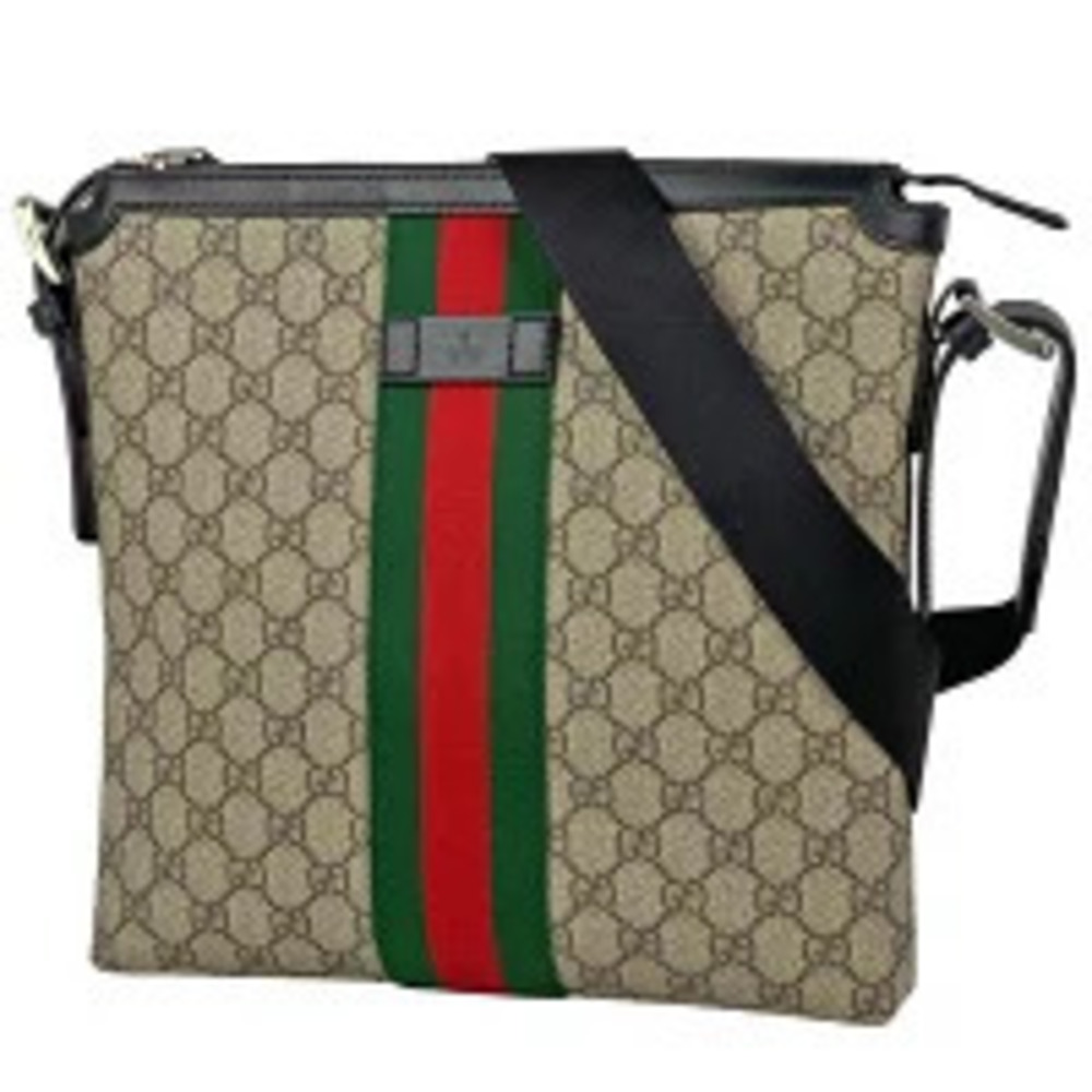 Gucci GG shoulder bag messenger Sherry web canvas beige